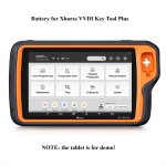 Battery Replacement for Xhorse VVDI Key Tool Plus PAD